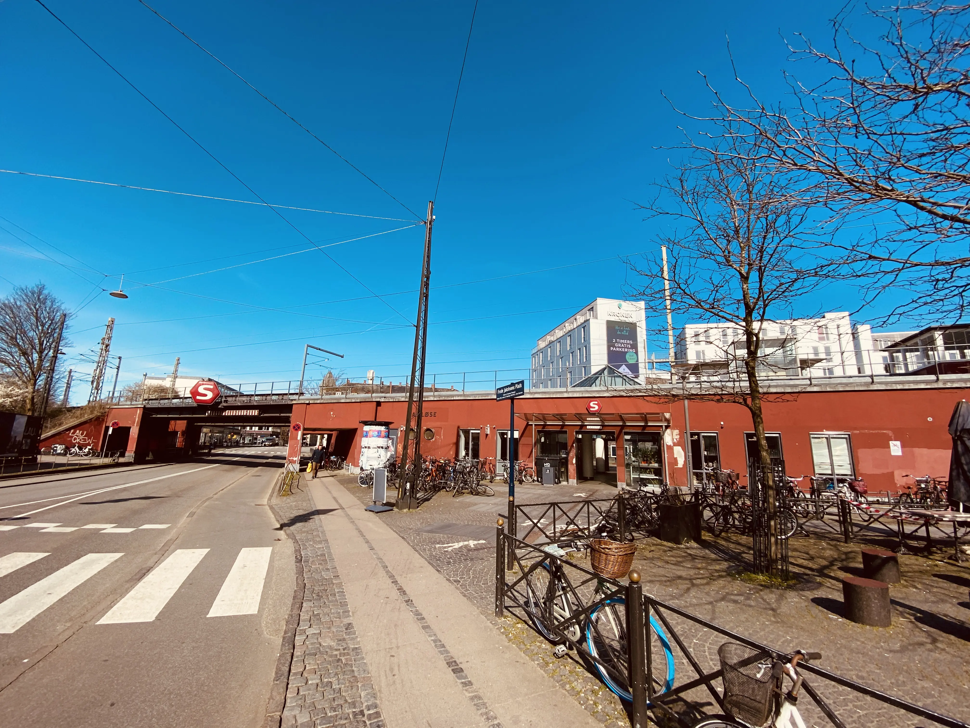 Billede af Vanløse S-togsstation.
