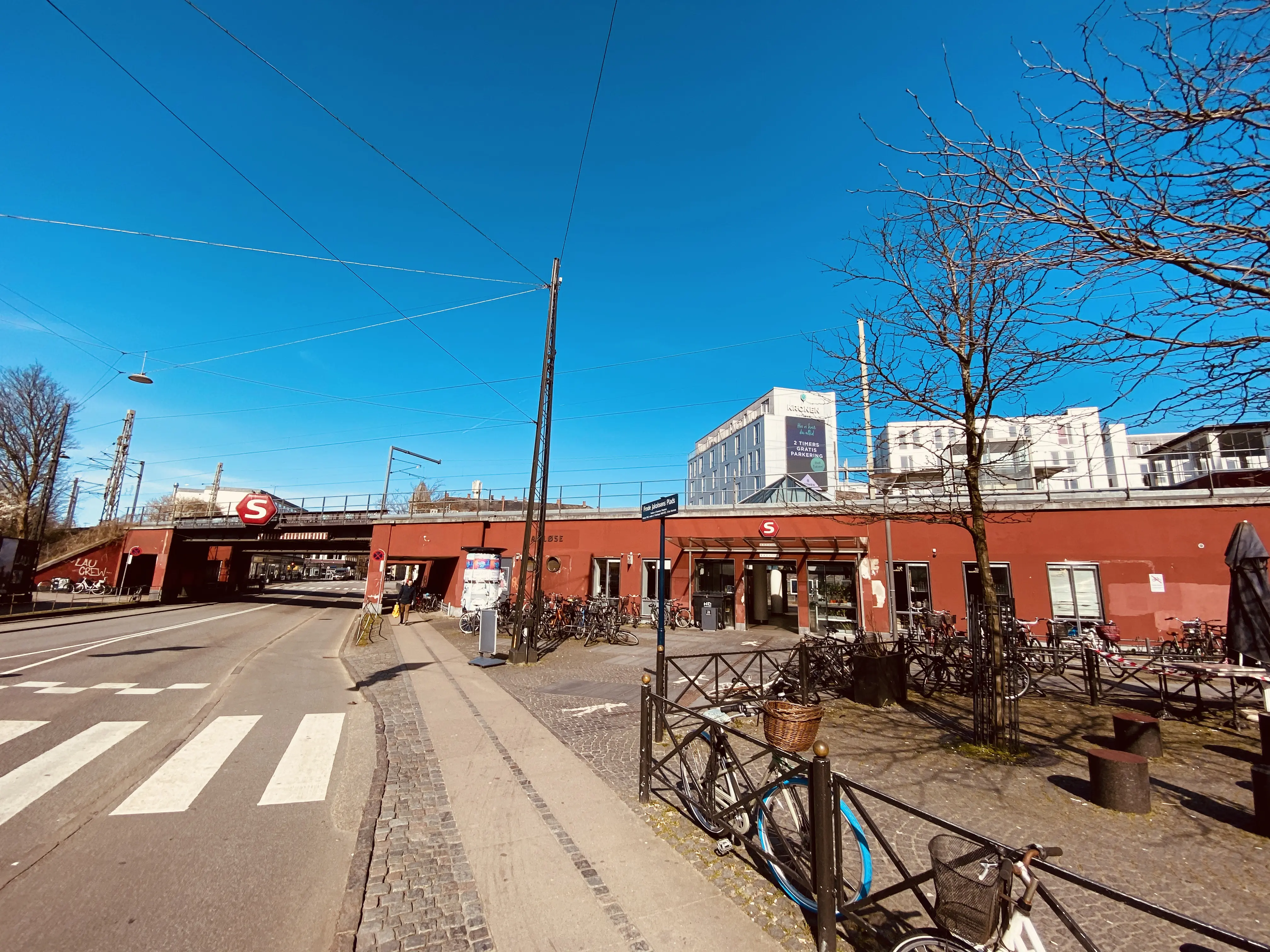 Billede af Vanløse S-togsstation.