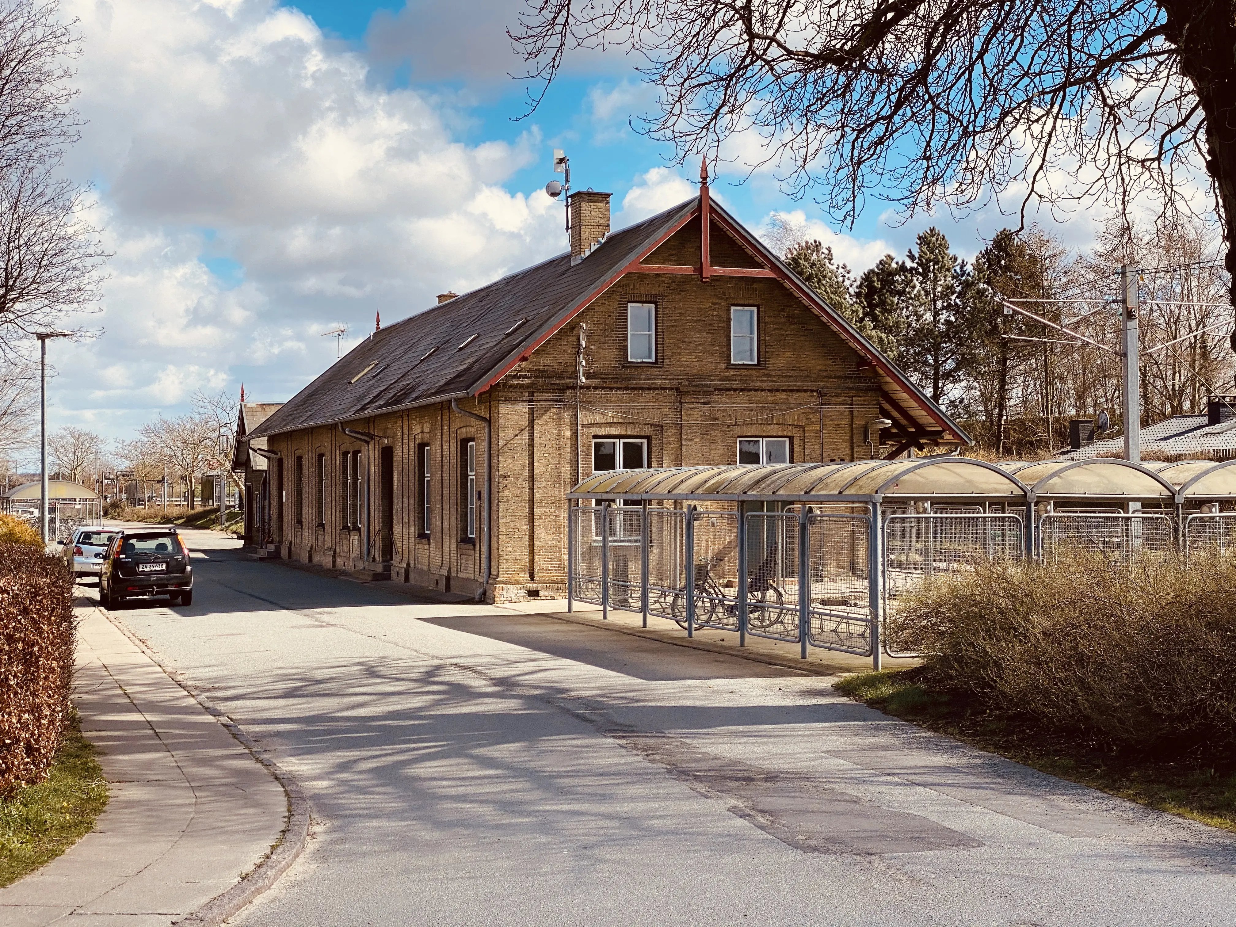 Billede af Veksø Station.