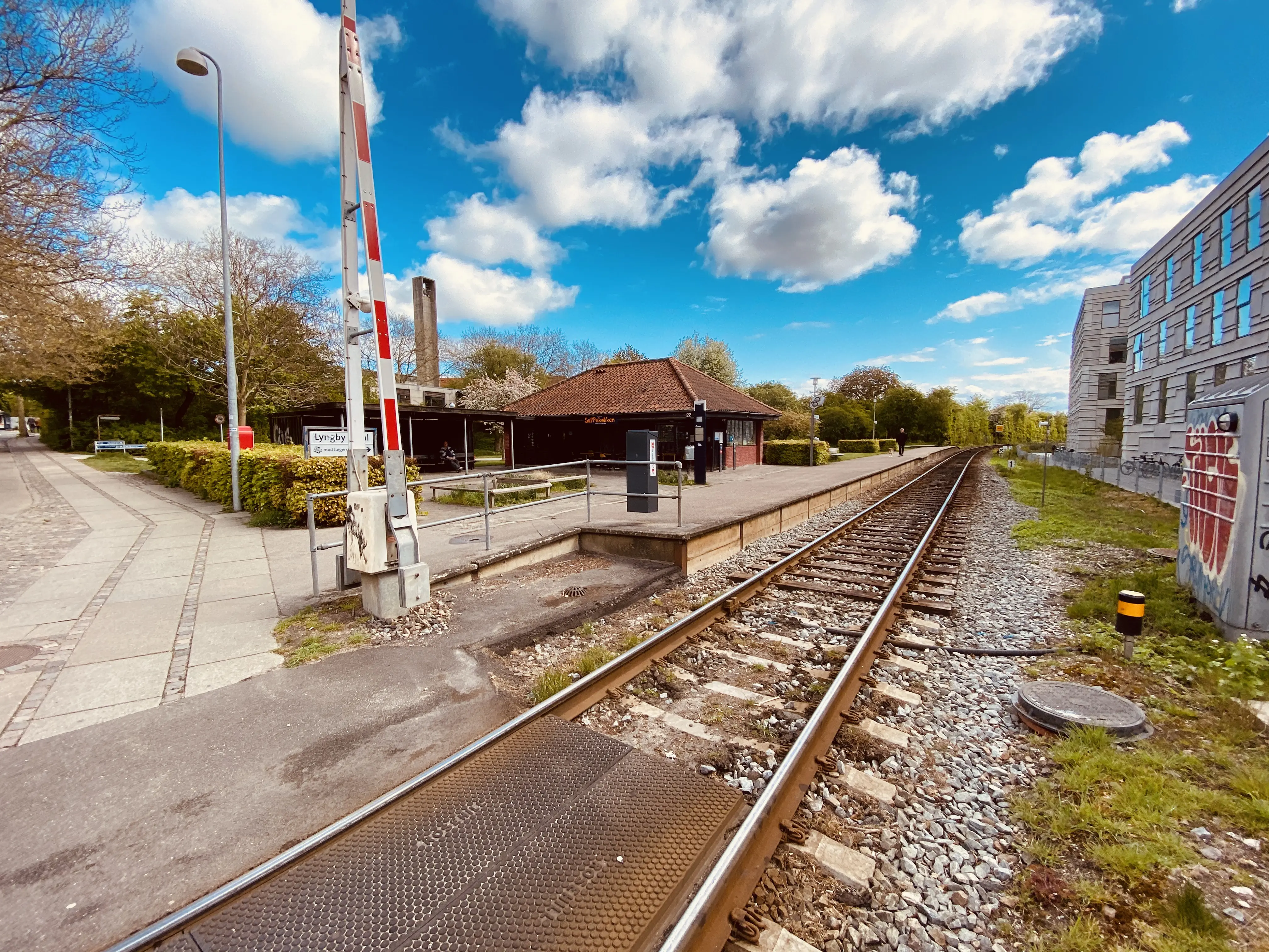 Billede af Lyngby Lokal Station.