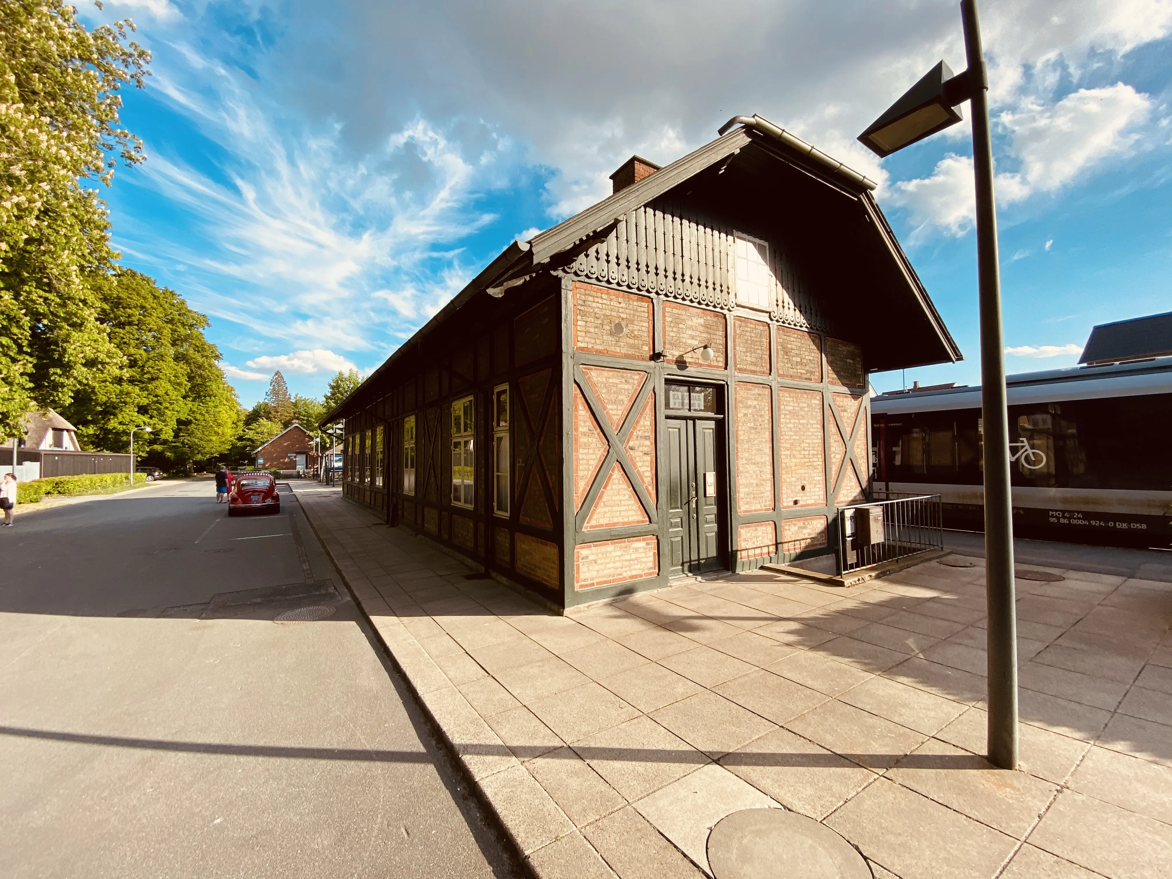 Billede af Fruens Bøge Station.