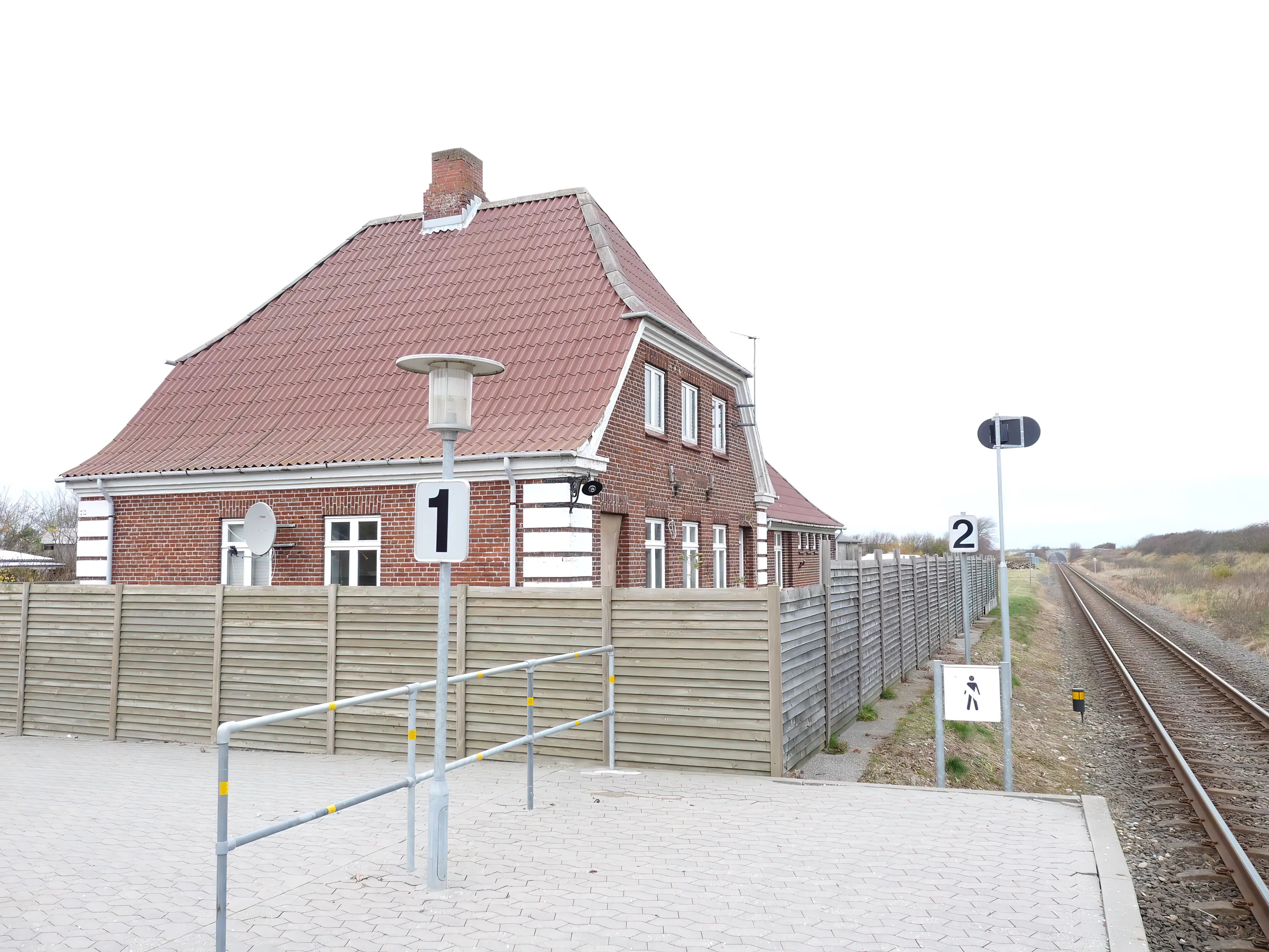 Billede af Vidstrup Station.