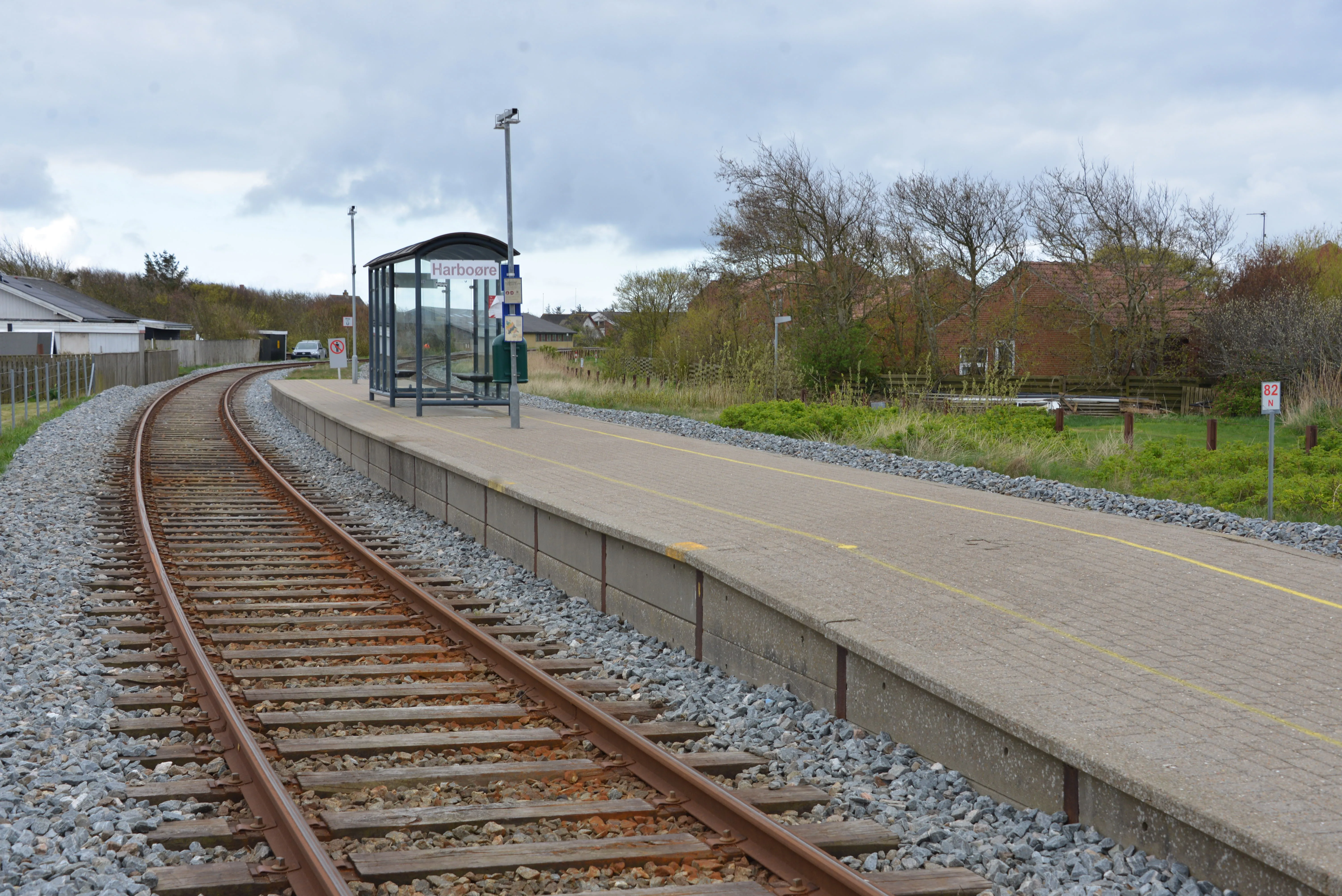 Billede af Harboøre Station.