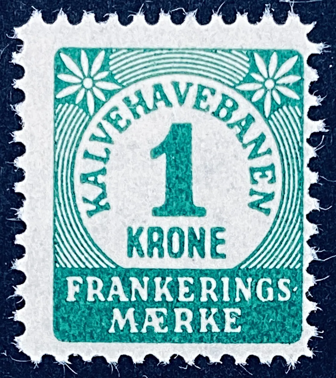 KB F1 - 1 Krone - Grøn.
