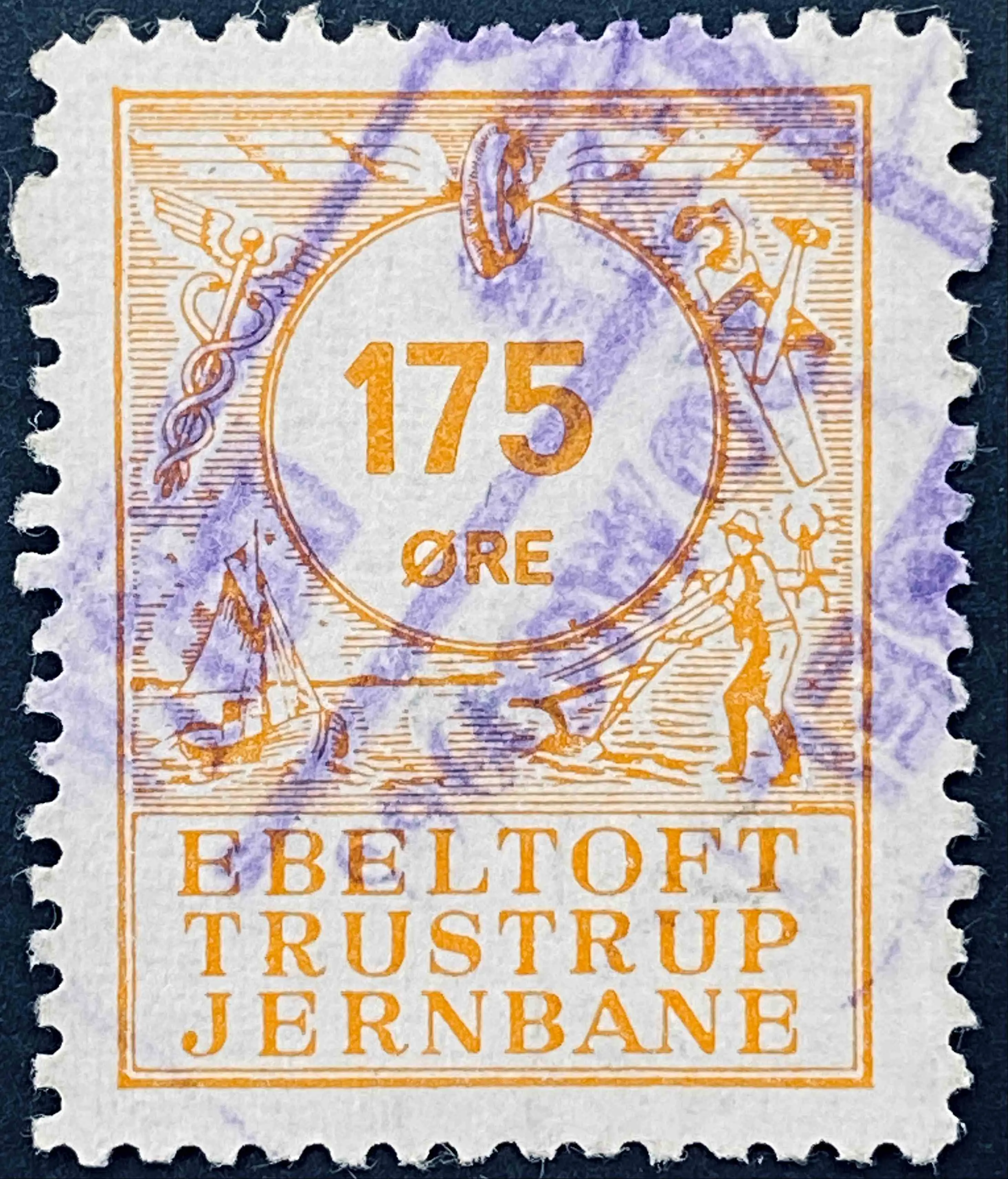 ETJ 47 - 175 Øre - Orangegul.