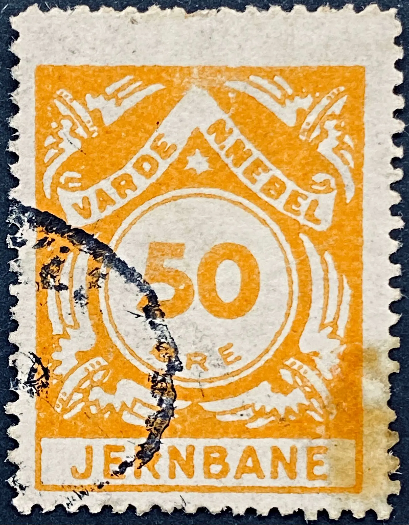 VNJ 31 - 50 Øre - Orange.