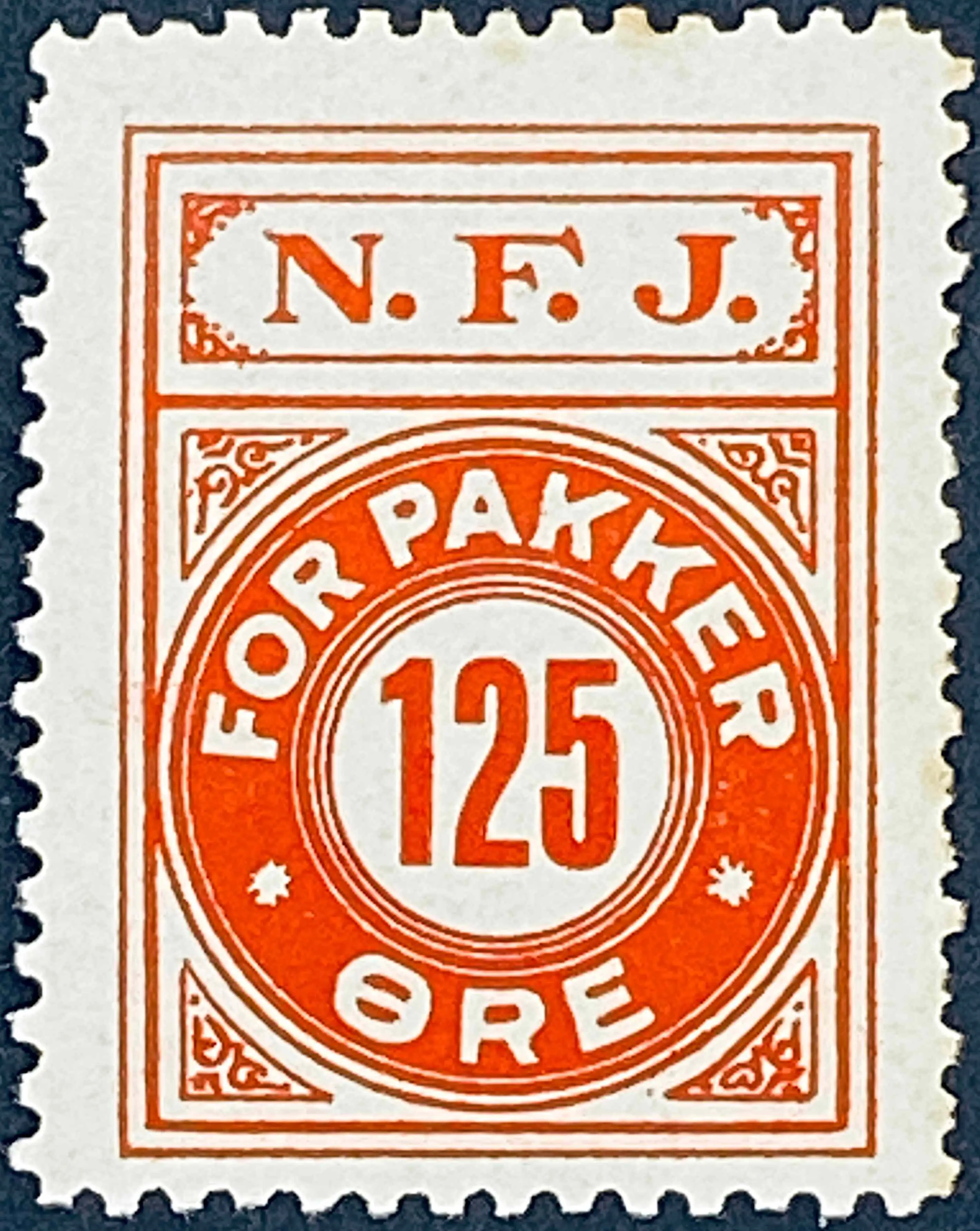 NFJ 46 - 125 Øre - Rød.