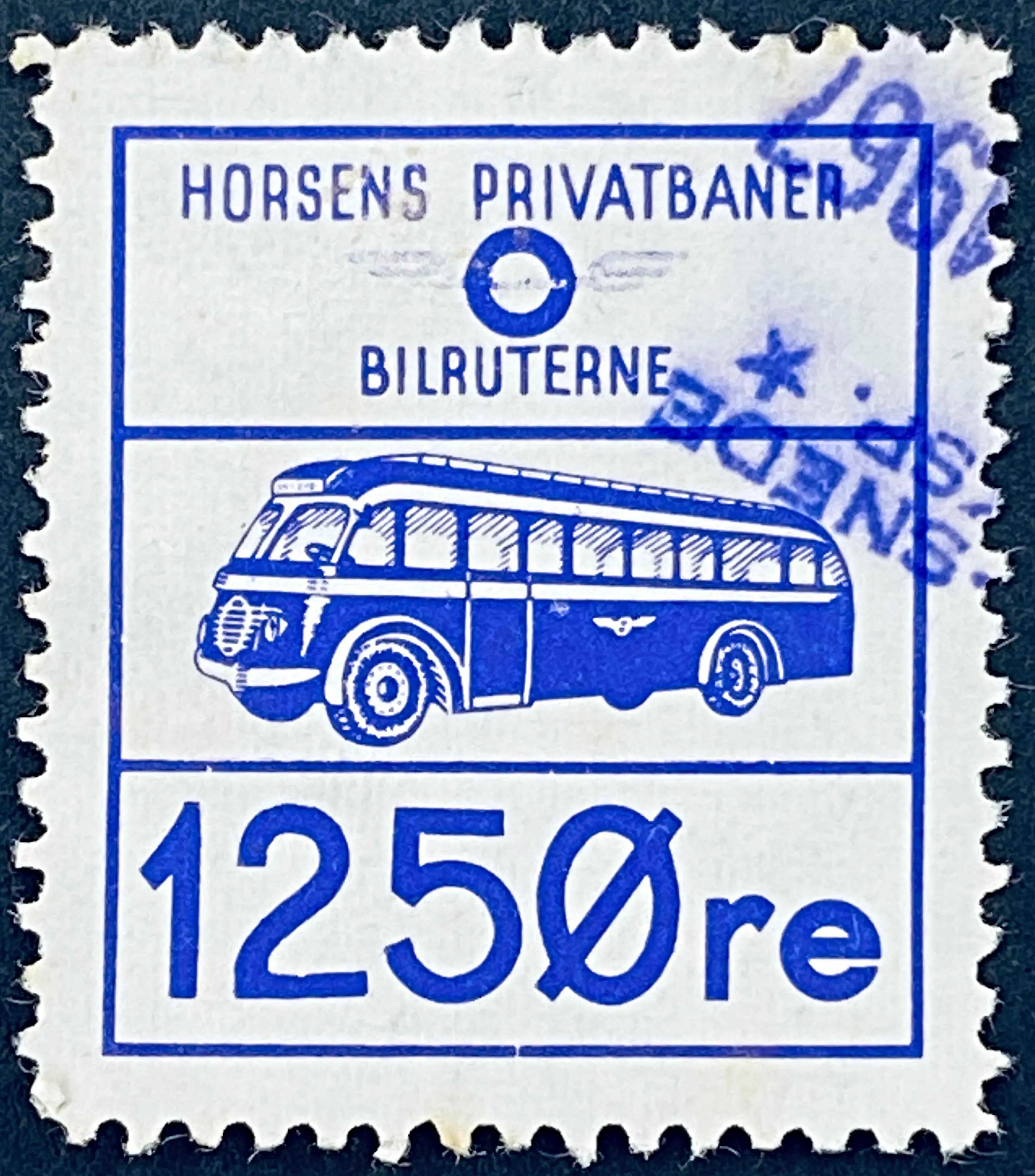 HP R25C - 125 Øre - Mørk lilla.