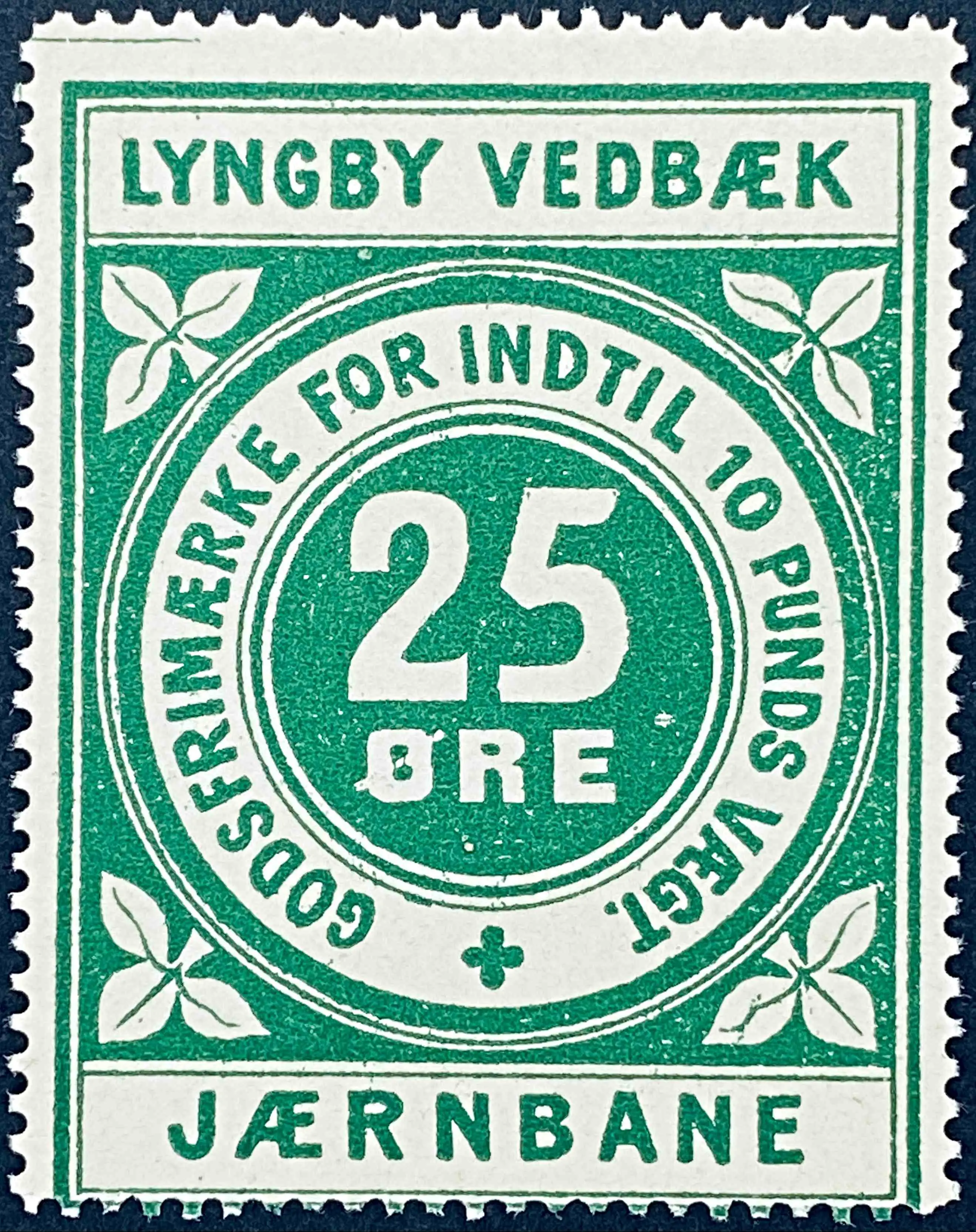 LVJ 2 - 25 Øre - Grøn nuance.