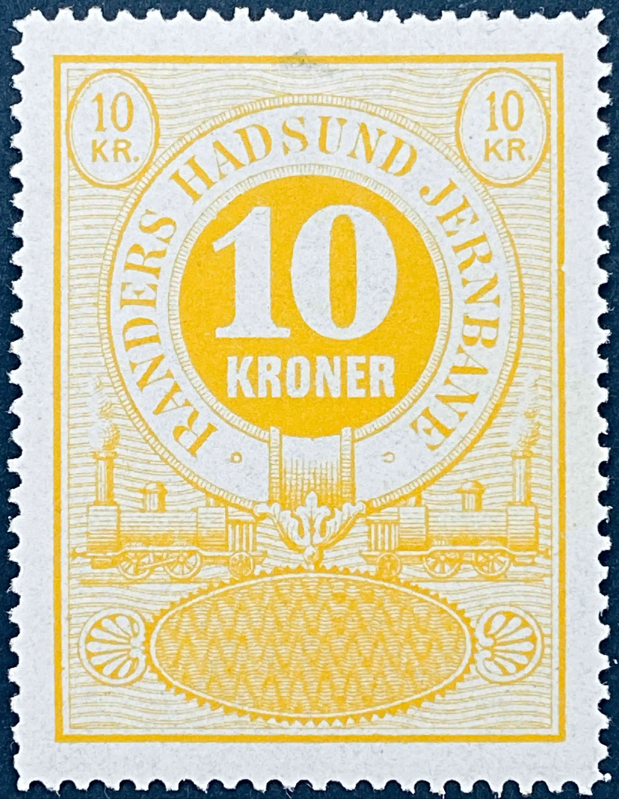 RHJ 24 - 10 KRONER - Gul.