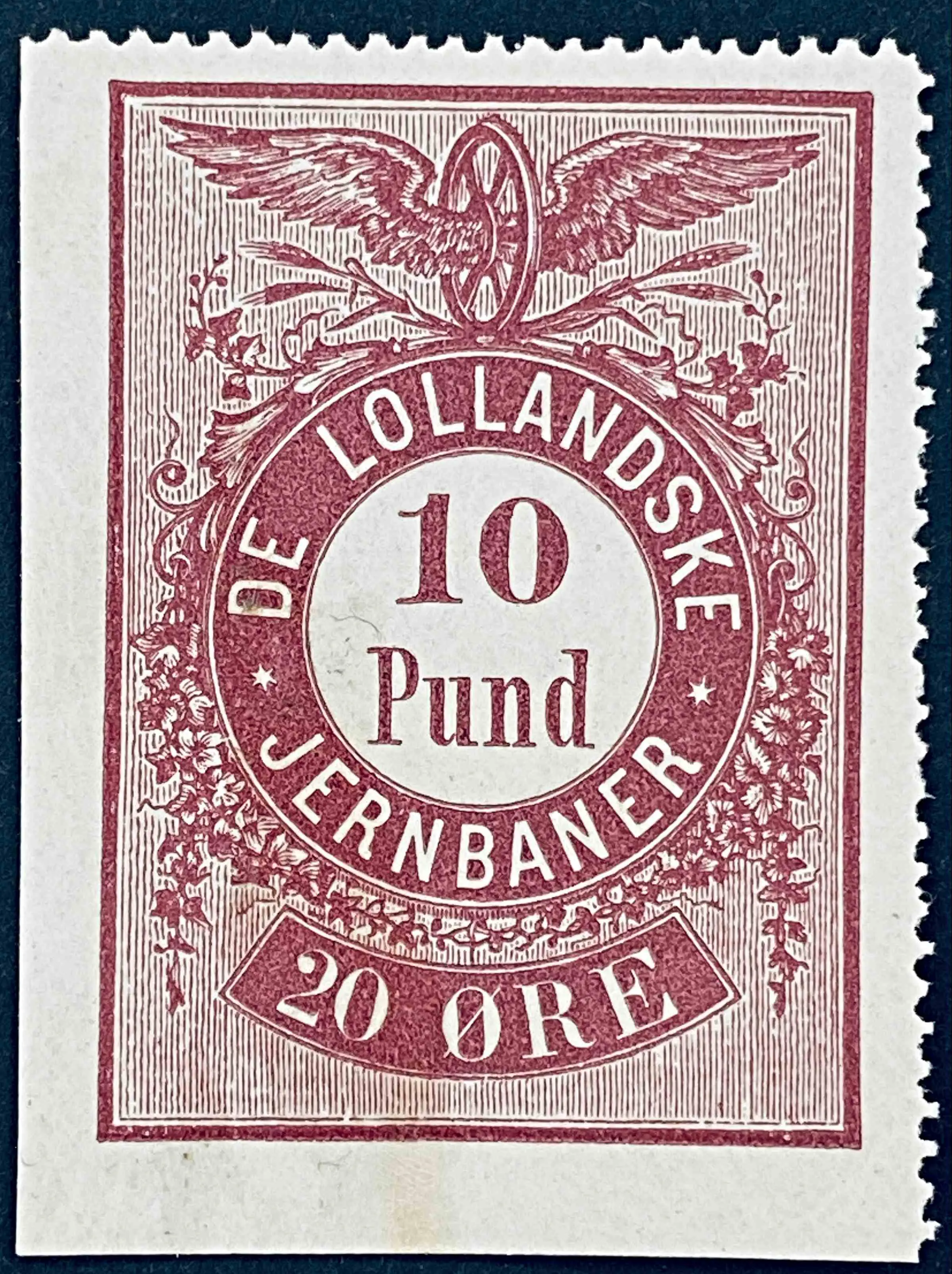 LJ 6 - 20 Øre - Violet.