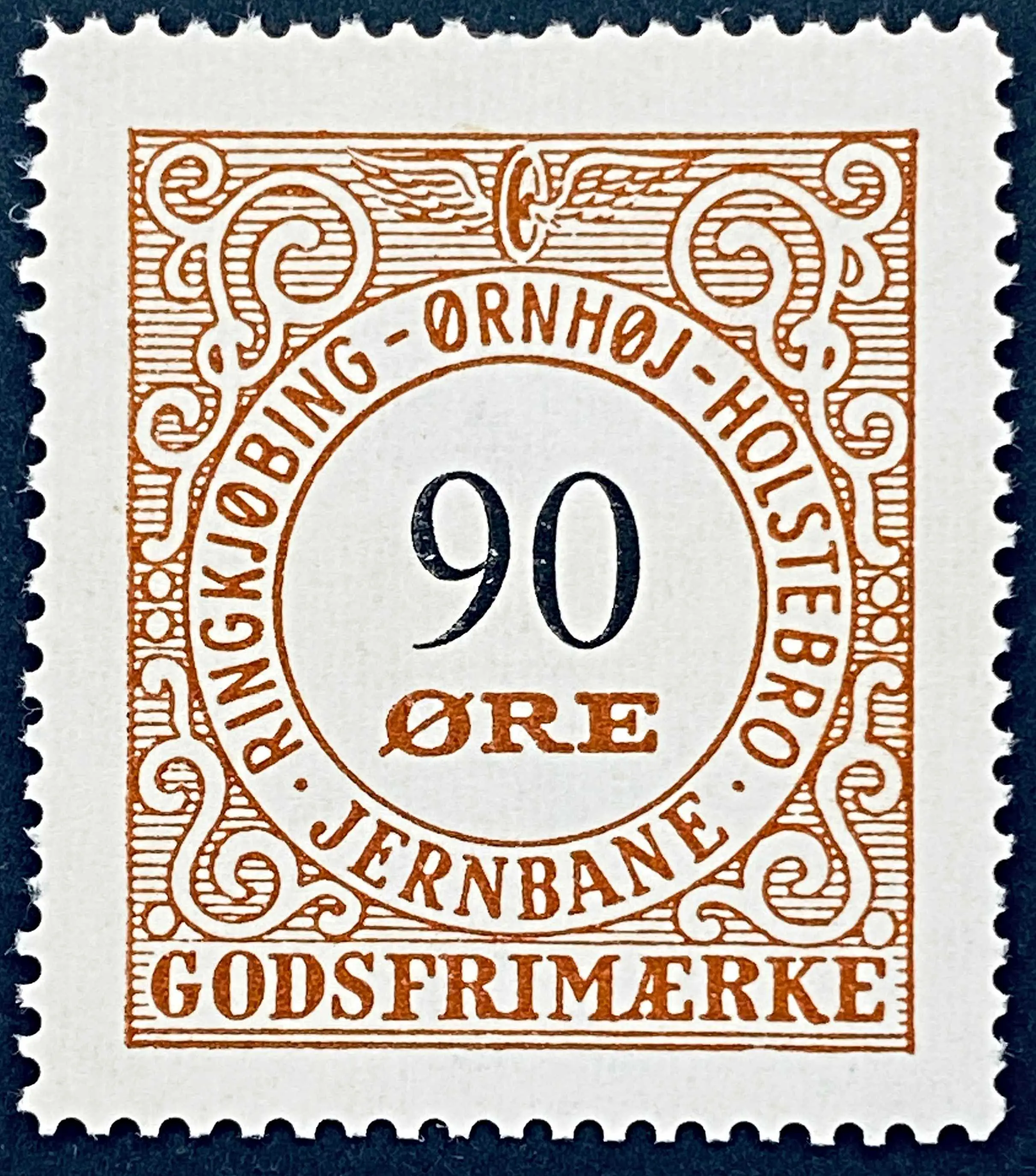 RØHJ 37 - 90 Øre - Brun.