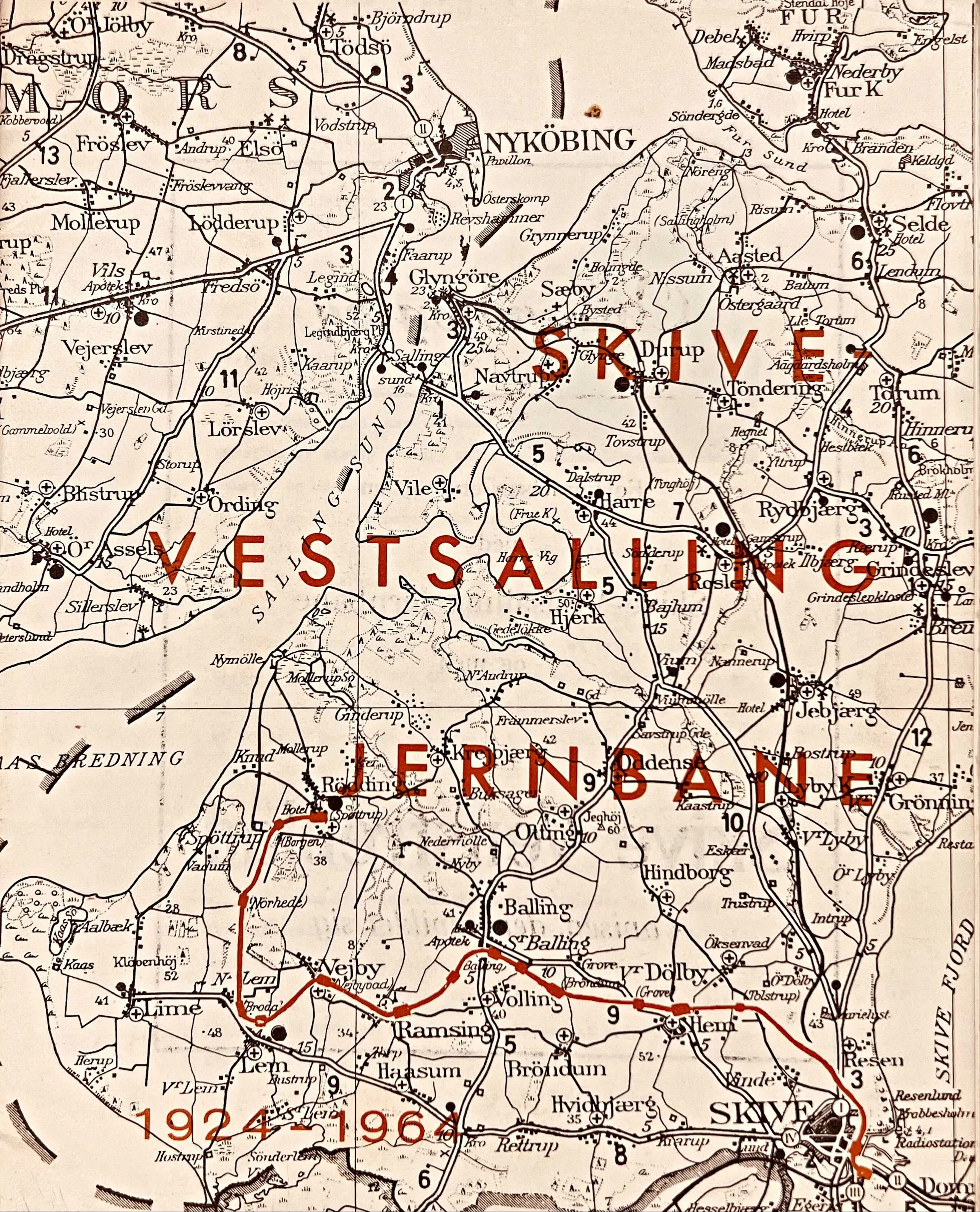 Skive Vestsalling Jernbane 1924-1964