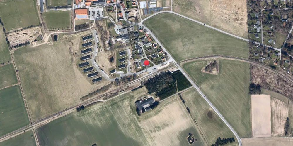 Historisk kort over Melby Trinbræt Historisk kort over Melby Trinbræt