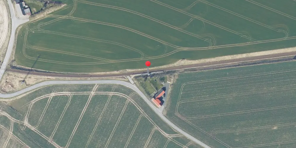 Historisk kort over Nejrup Trinbræt Historisk kort over Nejrup Trinbræt