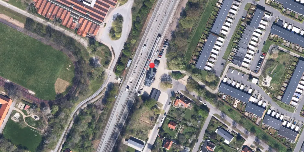 Historisk kort over Nivå Station Historisk kort over Nivå Station