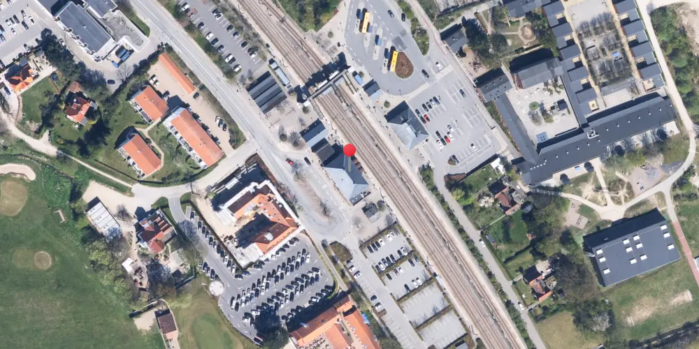 Historisk kort over Rungsted Kyst Station Historisk kort over Rungsted Kyst Station
