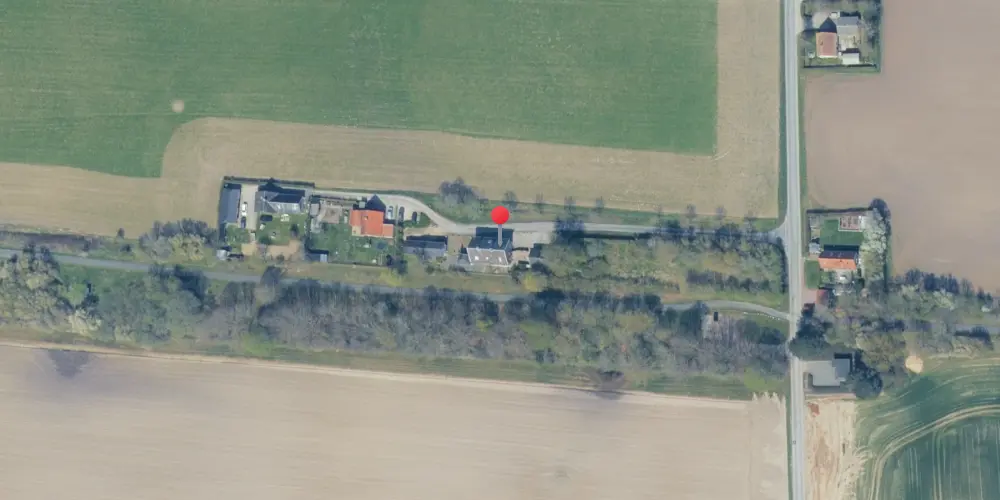 Historisk kort over Fodby Station Historisk kort over Fodby Station