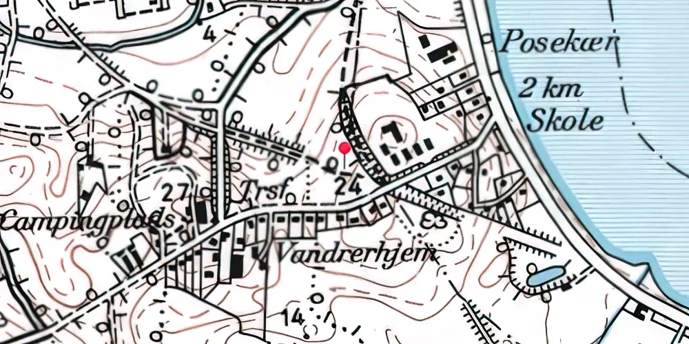Historisk kort over Skelbæk Holdeplads Historisk kort over Skelbæk Holdeplads