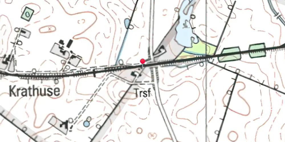 Historisk kort over Kisserup Trinbræt Historisk kort over Kisserup Trinbræt
