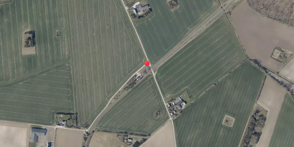 Historisk kort over Tokkerup Trinbræt Historisk kort over Tokkerup Trinbræt