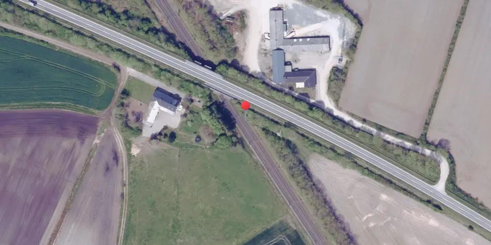 Historisk kort over Vejbæk Teknisk Station Historisk kort over Vejbæk Teknisk Station