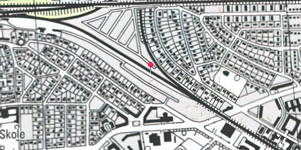 Historisk kort over Vigerslev (Nord Vest) Teknisk Station Historisk kort over Vigerslev (Nord Vest) Teknisk Station