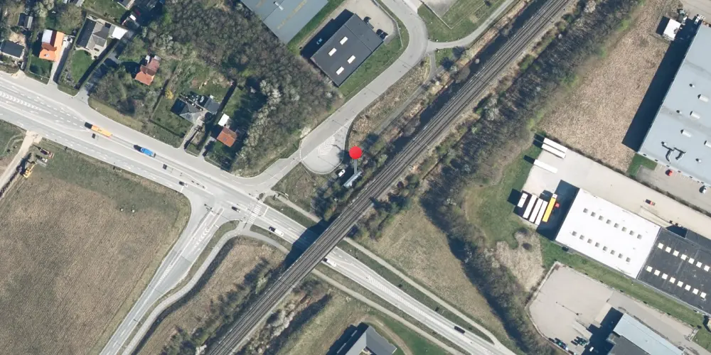 Historisk kort over Ølsemagle Teknisk Station Historisk kort over Ølsemagle Teknisk Station