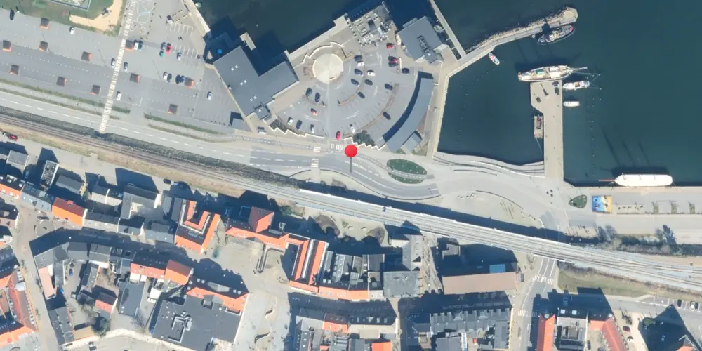Historisk kort over Struer Havneplads Trinbræt Historisk kort over Struer Havneplads Trinbræt