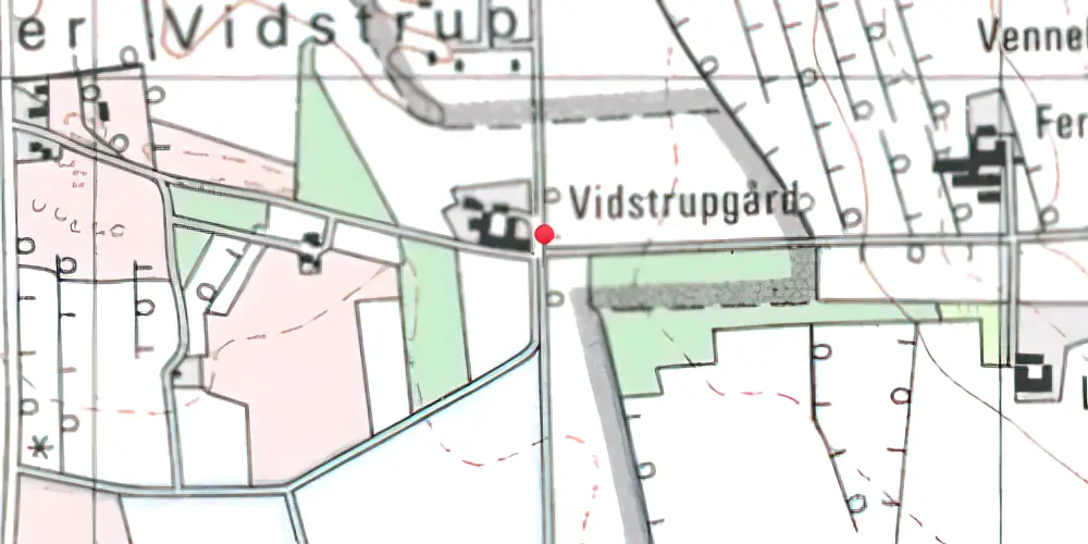 Historisk kort over Nr. Rubjerg Trinbræt Historisk kort over Nr. Rubjerg Trinbræt
