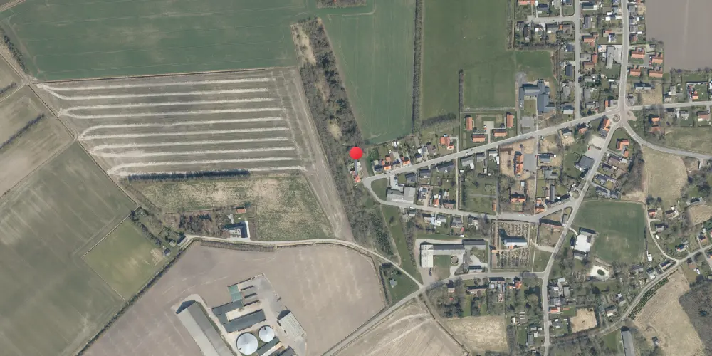 Historisk kort over Vrensted Station Historisk kort over Vrensted Station