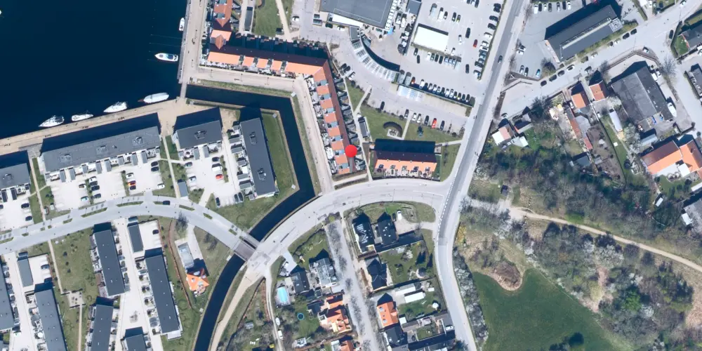Historisk kort over Kalvøvej Trinbræt Historisk kort over Kalvøvej Trinbræt
