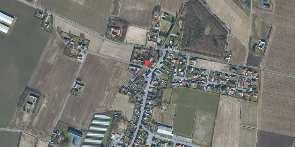 Historisk kort over Ulsted Station Historisk kort over Ulsted Station