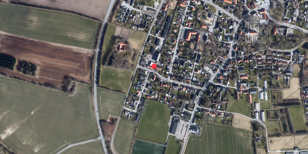 Historisk kort over Skibby Station Historisk kort over Skibby Station
