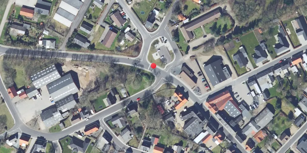 Historisk kort over Ørnhøj Station Historisk kort over Ørnhøj Station