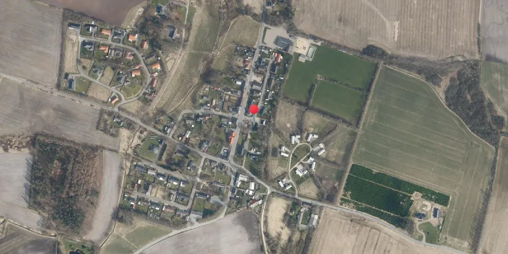 Historisk kort over Vind Station Historisk kort over Vind Station