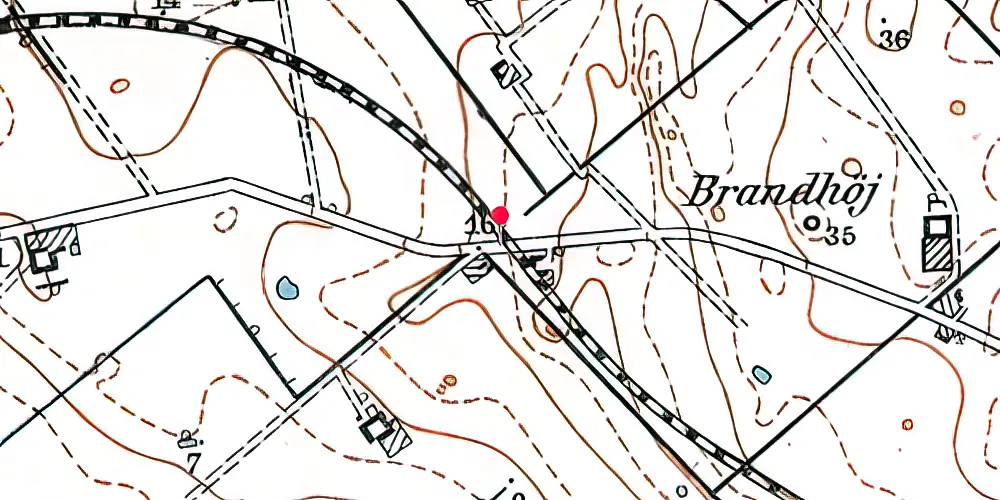 Historisk kort over Enghave (Hørve-Værslev) Trinbræt (uofficielt) Historisk kort over Enghave (Hørve-Værslev) Trinbræt (uofficielt)