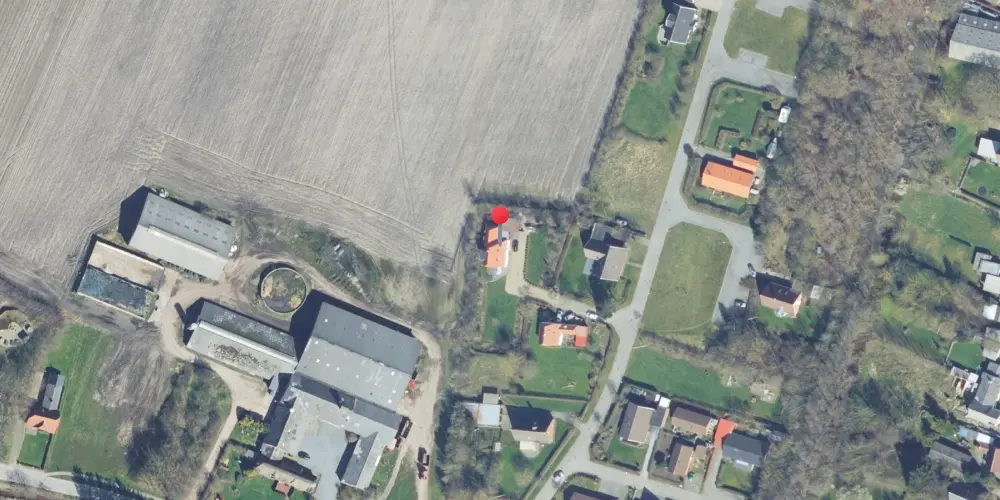 Historisk kort over Sønder Bork Station Historisk kort over Sønder Bork Station