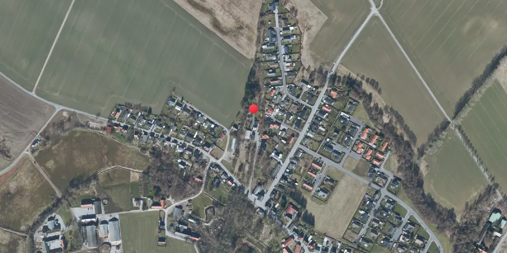 Historisk kort over Balle Station Historisk kort over Balle Station