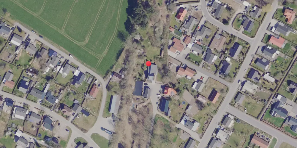 Historisk kort over Balle Station Historisk kort over Balle Station