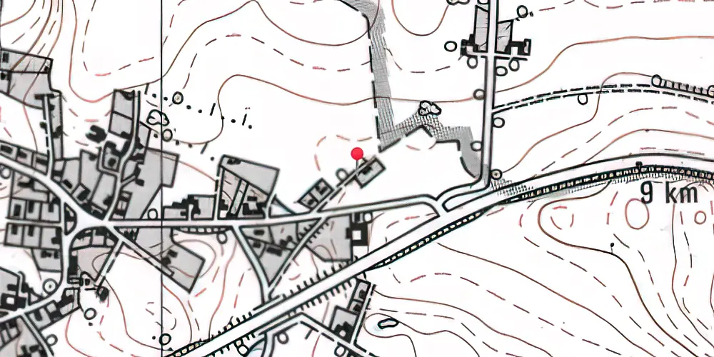 Historisk kort over Haldrup Station Historisk kort over Haldrup Station