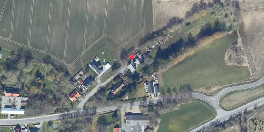 Historisk kort over Haldrup Station Historisk kort over Haldrup Station