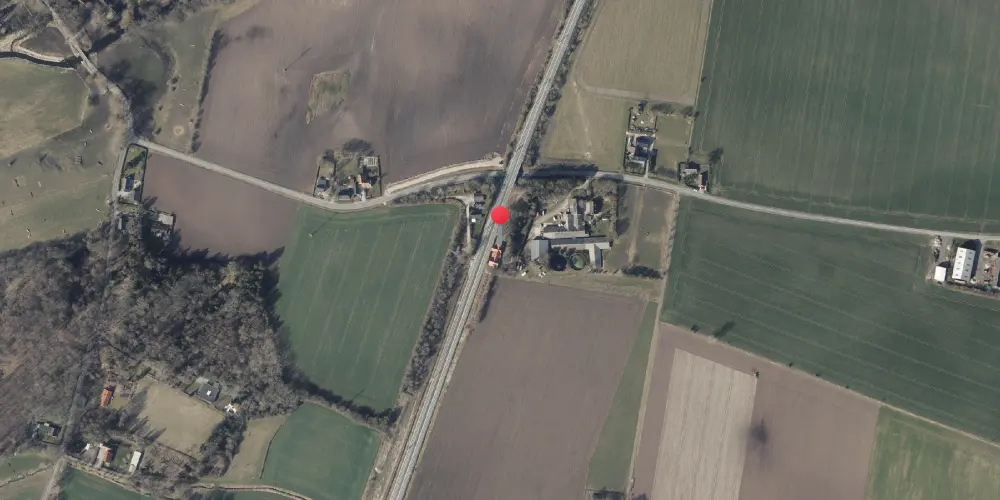 Historisk kort over Englerup Billetsalgssted Historisk kort over Englerup Billetsalgssted