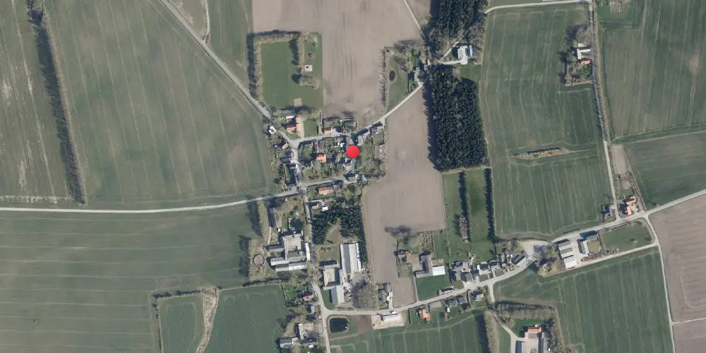 Historisk kort over Vrønding Station Historisk kort over Vrønding Station