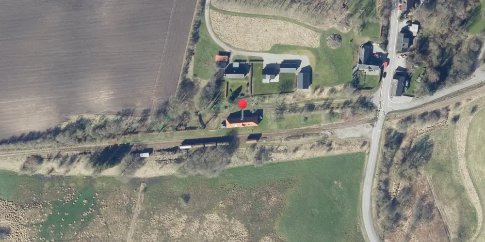 Historisk kort over True Station Historisk kort over True Station