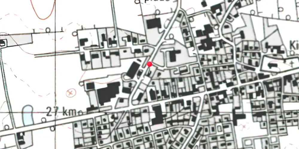 Historisk kort over Ørum Station Historisk kort over Ørum Station
