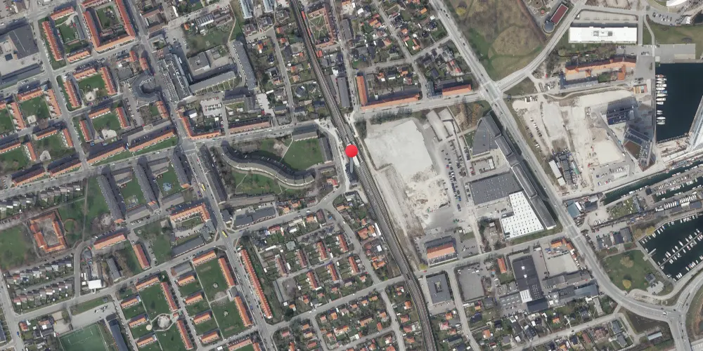Historisk kort over Kastrup Station Historisk kort over Kastrup Station