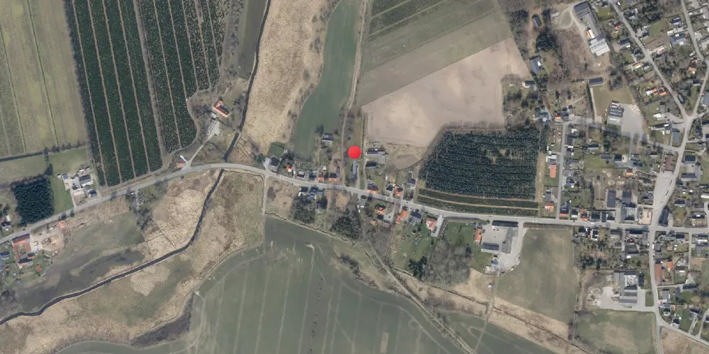 Historisk kort over Norup Station Historisk kort over Norup Station