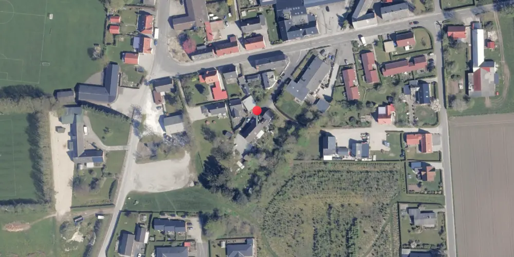 Historisk kort over Dalbyover Station Historisk kort over Dalbyover Station