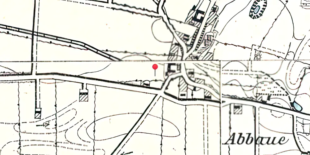 Historisk kort over Arnitlund Station Historisk kort over Arnitlund Station